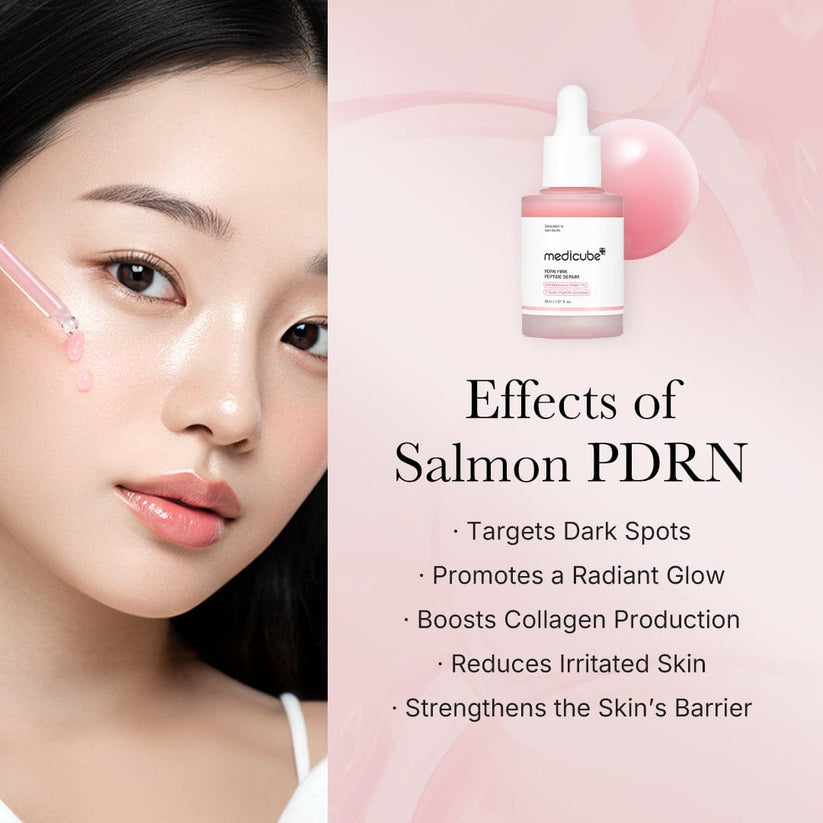 Medicube PDRN Pink Peptide Brightening Glow Serum 30ml